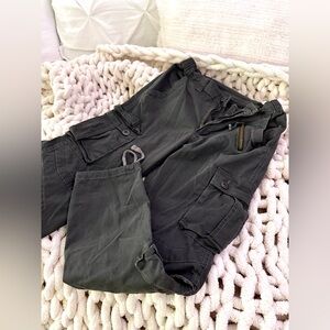 Charcoal Cargo Pants